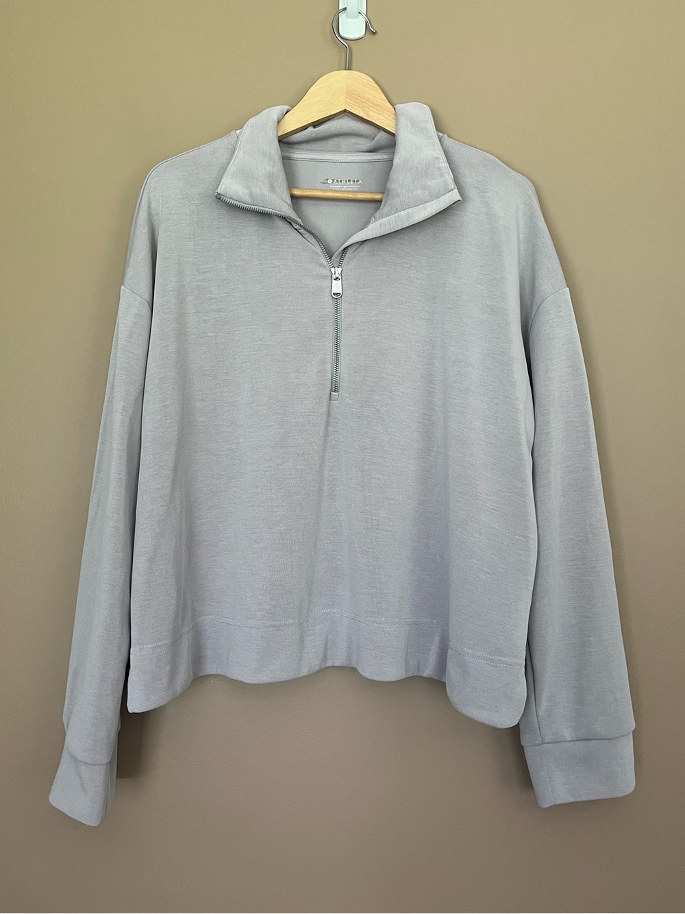 {Athleta} Seasoft 1/4 Zip Pullover Sweatshirt - Womens XL